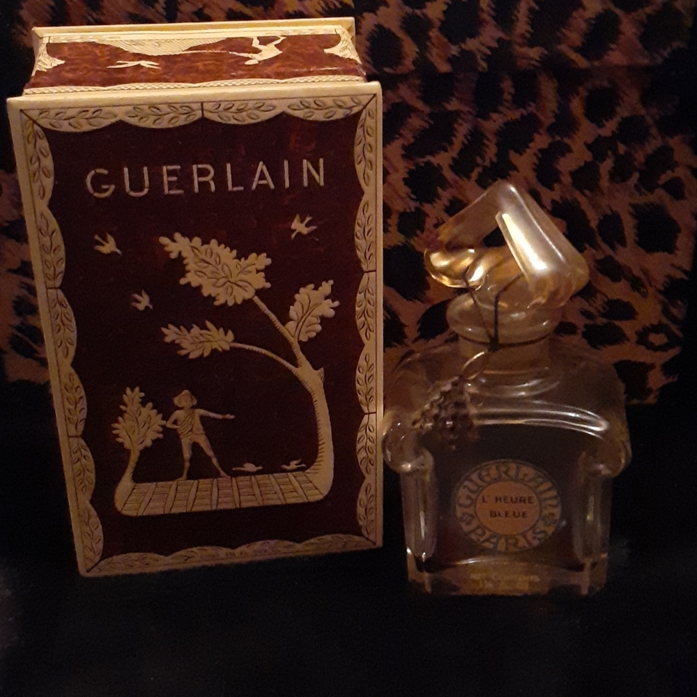 Vintage Guerlain L'Heure Bleue Parfum Bottle